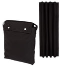 Portable Blackout Curtain Shade with Suction Cups (Black / 1-Pack)