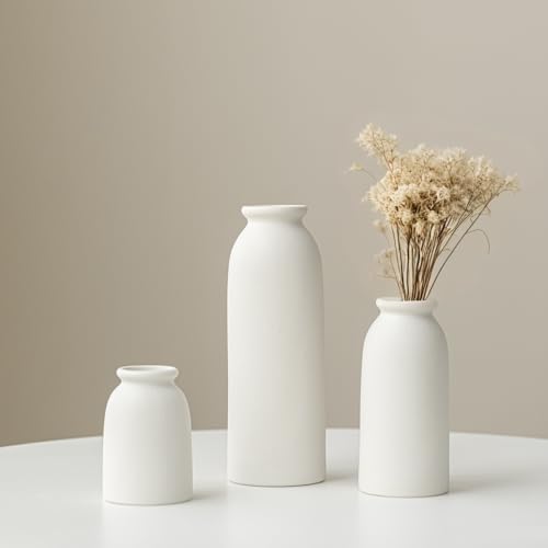 Ceramic Vase Set (White)
