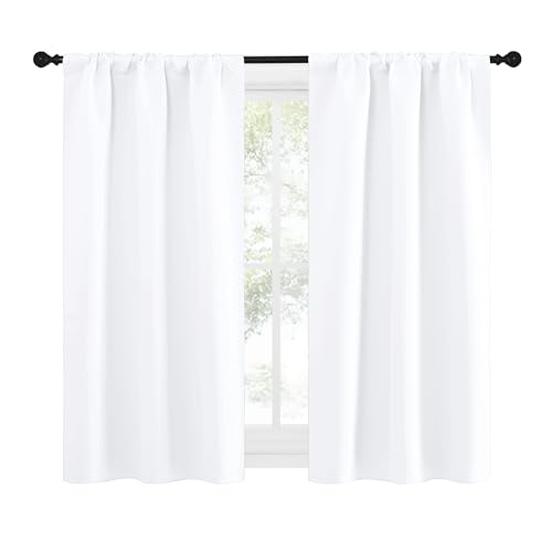 RV Curtains for Camper Windows (Pure White / 29"W x 50"L (Pack of 2))