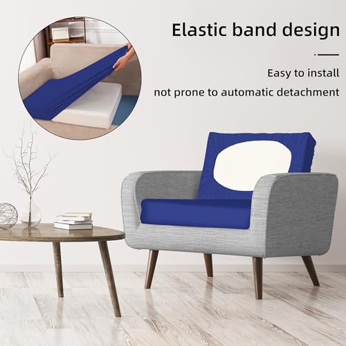 8 Pcs Outdoor Cushion Covers (Lake Blue / 8PCS)