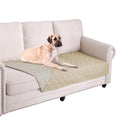 Waterproof Dog Bed Blankets Cover for Bed Couch Sofa Reversible (30x70 Inch (Pack of 1) / Beige+khaki)