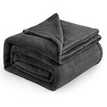 GentleSoft Fleece Blankets Queen Size Dark Grey (Charcoal / Queen (90" X 90"))