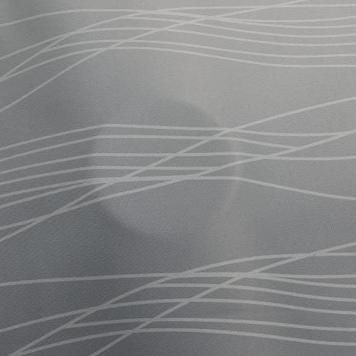 Grey and Greyish White Ombre Blackout Curtains for Bedroom 108 Inch Long (Grey and Greyish White / 52"W x 108"L (Pack of 2))