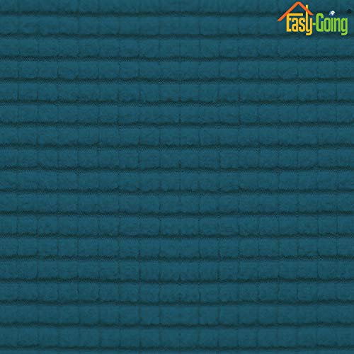 Stretch 1 Piece Oversized Couch Cushion Cover for Sofa (X Large / Peacock Blue)