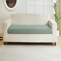 Couch Cushion Covers for Sofa Couch Covers Wear (Texture-green / Large Double Seat Cover)