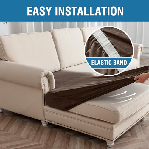 Couch Cover 3 (Coffee / 2 Seater + Chaise)