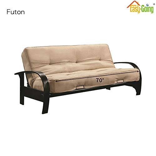 Reversible Couch Cover (Greyish Green/Beige / Large Futon)