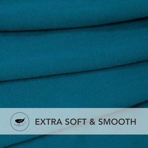 Super Stretch Sofa Slipcover (Small-XL Oversized Sofa / Peacock Blue)
