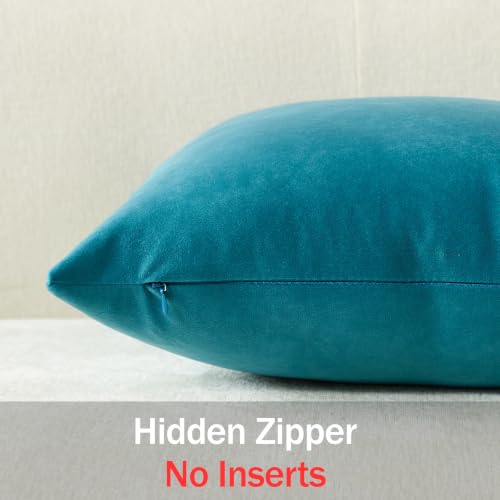 Throw Pillow Covers 22x22 Turquoise (Tile Blue / 22" x 22" (Pack of 2))