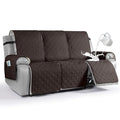Waterproof Recliner Couch Covers Washable (Chocolate / 3 Seater)