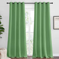Froest Green Blackout Curtains 96 inches Length for Living Room (Forest Green / 55"W x 96"L (Pack of 2))