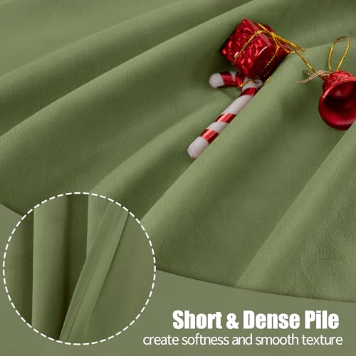 Sage Green Velvet Curtains (Sage Green / 52"W x 84"L (Pack of 2))