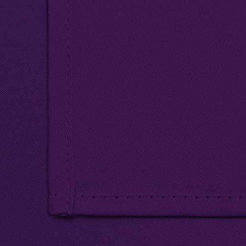 Purple Blackout Curtains for Bedroom (Purple / 38"W x 54"L (Pack of 2))