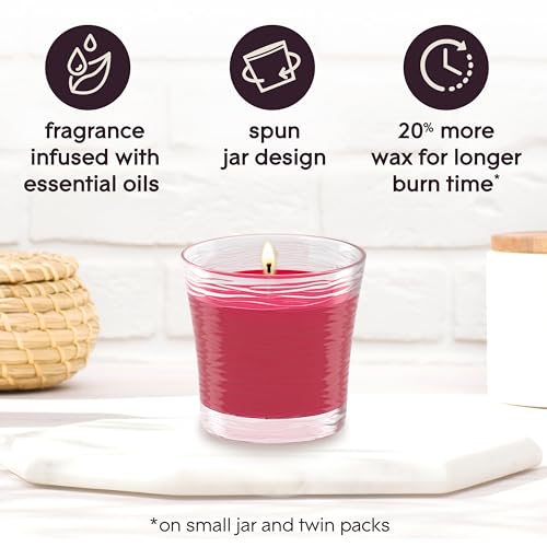 1 Wick Scented Candle Jar