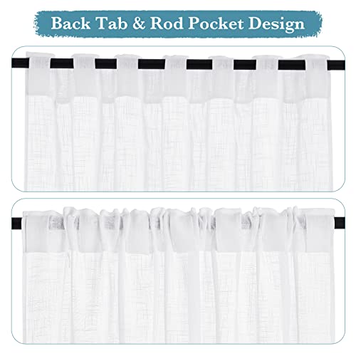 White Curtains & Drapes (White / 70"W x 95"L (Pack of 2))