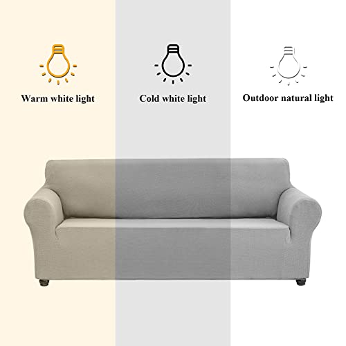 Stretch Chair Couch Cover (Silver / Small（35" - 55"）)