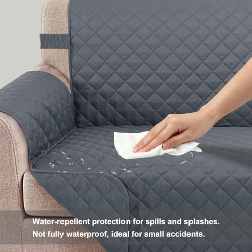 Reversible Recliner Chair Covers (Dark Blue/Dark Blue / 28'' Recliner)