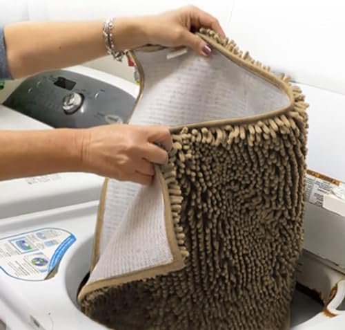 Super Water Absorbent Door Mat Indoor (Beige / 48" x 60")