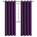 Blackout Curtains (Purple / 52"W x 95"L (Pack of 2))