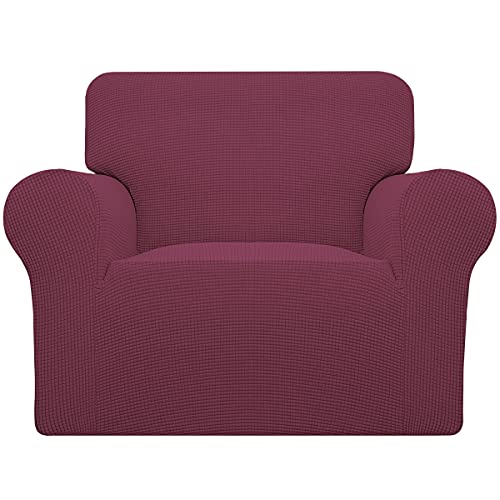 Stretch Oversized Chair Slipcover with Arm Washable ASH Rose (Small-XL Chair / Ash Rose)