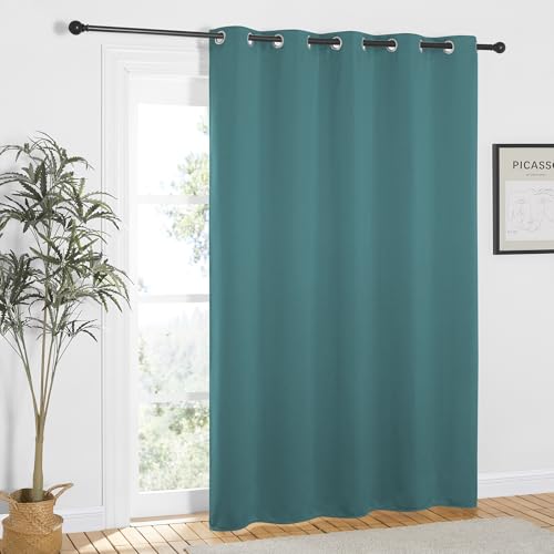 Sea Teal Blackout Curtains 84 inch Length (Sea Teal / 66"W x 84"L (Pack of 1))