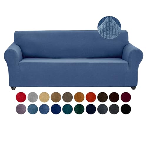 Stretch Couch Cover Slipcovers (Riverside / Large（78"-94"）)