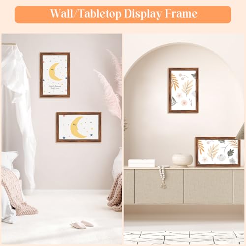 9x14 Wood Frame Brown (Brown / 9x14)