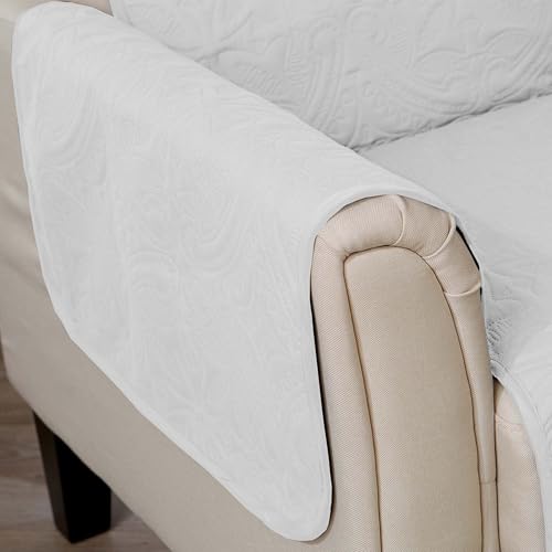 Reversible Recliner Cover (Recliner / White/Sand)