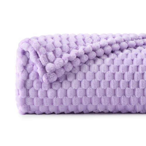 Lavender Large Throw Blanket for Couch (Lavender / Throw XL(50"x70"))