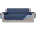 Reversible Couch Cover (Dark Blue/Light Blue / Large Sofa)
