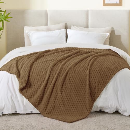 Brown Twin Blanket for Couch (Brown / Twin(60"x80"))