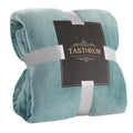 Large Flannel Fleece Throw Blanket (60"x80" / Bluishgreen)