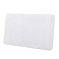 Stretch 1 Piece Loveseat Couch Cushion Cover for Sofa (Medium / Snow White)