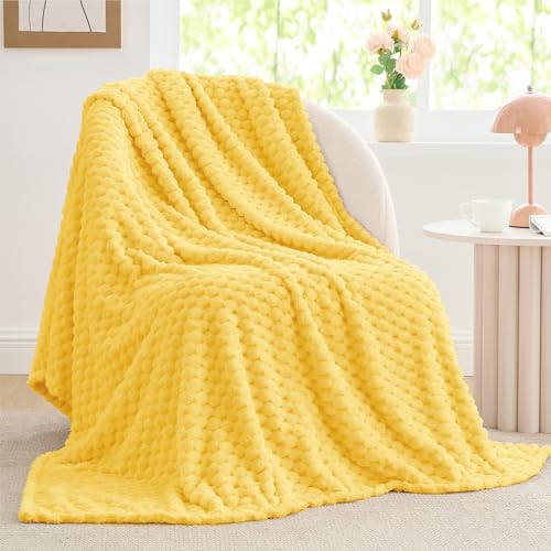 Light Yellow Twin Blanket for Couch (Light Yellow / Twin(60"x80"))