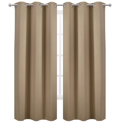 Natural Thermal Blackout Curtains (Natural / 42"W x 95"L (Pack of 2))