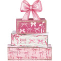 4 Pcs Pink Bow Table Decorations (Pink Bow)
