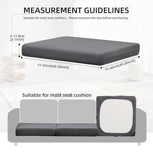 14Pcs Outdoor Cushion Covers (Grey / 14PCS)