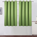 Blackout Curtains 52 x 45 inch (Light Green / 52"W x 45"L (Pack of 2))
