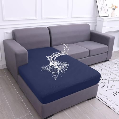 Waterproof Sectional Couch Covers (Navy / Chaise)