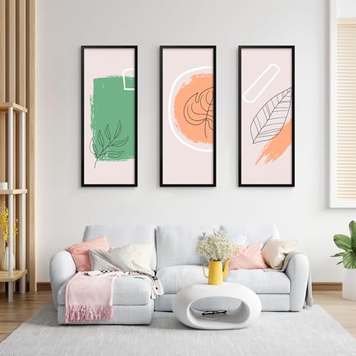 13x39 Picture Frame for Wall Display (Black / 13x39)