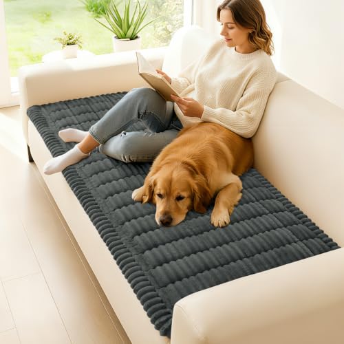 Couch Cover for Dogs (Dark Grey / 27.6"x59")