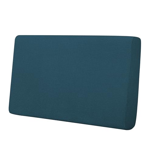 Stretch 1 Piece Loveseat Couch Cushion Cover for Sofa (Medium / Deep Teal)