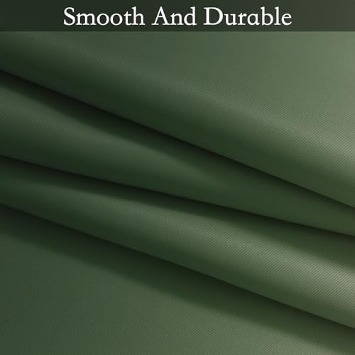 Ombre Curtains Sage Green to Grey White for Living Room 52Wx63L (52"W x 63"L (Pack of 2) / Sage Green)
