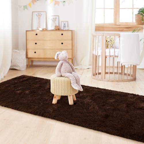 2x8 Runner Rugs for Hallway (Brown / 2' x 8' (Runner))