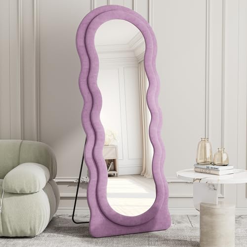 Full Length Mirror (Wavy - Purple)