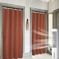 Blackout Curtains for Bedroom Living Dining Room 84 inches Long (Burnt Orange / 42"W x 84"L (Pack of 2))