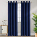 Blackout Curtains for Bedroom (Navy / 55"W x 96"L (Pack of 2))
