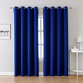 Blackout Curtains for Bedroom and Living Room 95 Inches Long (52"W x 95"L (Pack of 2) / Royal Blue)