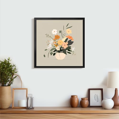 12x12 Picture Frame for Wall Display (Black / 12x12)