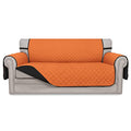 Reversible Couch Cover (Orange/Black / Medium-XL Loveseat)
